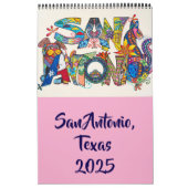 Calendrier sur une page de San Antonio (Protection)