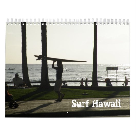 Calendrier surf Hawaii (Protection)