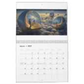 Calendrier Surreal AI  (Mar 2027)