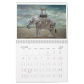 Calendrier Surreal Calendar (Jan 2026)