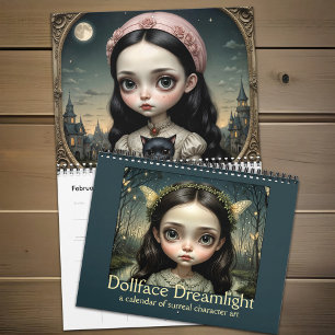 Calendrier Surreal Dollface Girls Vintage Big Eyes Vol. 1 Art