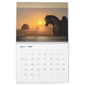 Calendrier Surreal Horses 2.0 - personnalisable (Mar 2026)