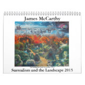 Calendrier Surréalisme et le paysage 2015 de James McCarthy- (Protection)