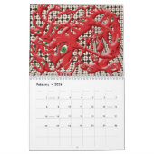 Calendrier surréaliste d'art de Spiketacular pour (Feb 2026)