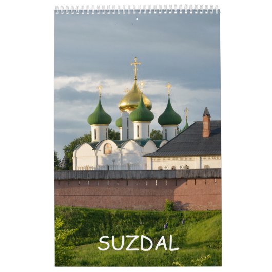 Calendrier Suzdal, Russie, 12 mois (Protection)