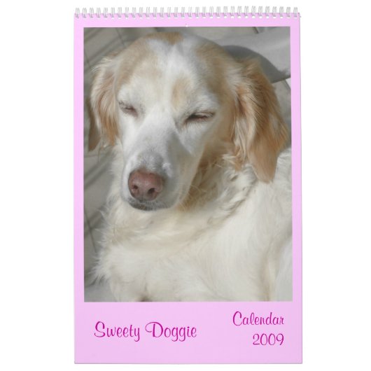 Calendrier Sweety Doggie 2009 (Protection)