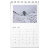 Calendrier Sycamore Gap 2024 (Jan 2027)