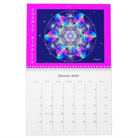 Calendrier Symbala 2025 - 4ème (Jan 2026)