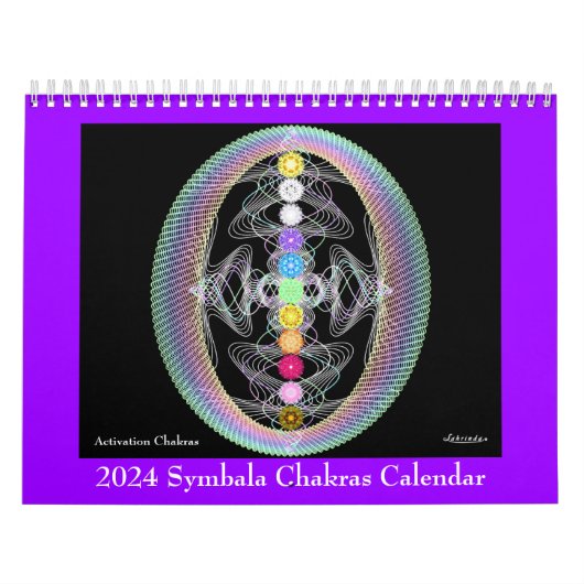 Calendrier Symbala Chakras 2024 (Protection)