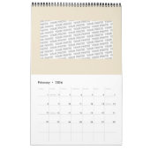 Calendrier Symbole de géométrie sacrée - Chartres Labyrinthe  (Feb 2026)