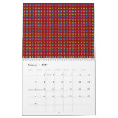 Calendrier Symbole de paix impressionnant (Feb 2027)