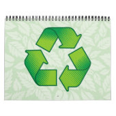 Calendrier Symbole de recyclage (Protection)