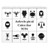 Calendrier Symbole zodiaque védique - Formes Rashi géométriqu (Protection)