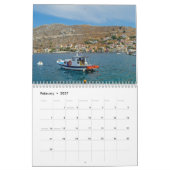 Calendrier Symi Greek Island 2026 (Feb 2027)