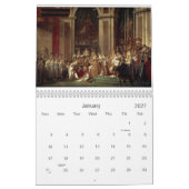 Calendrier Tableaux au Louvre (Jan 2027)