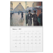 Calendrier Tableaux impressionnistes célèbres ~ Changements à (Feb 2027)