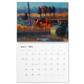 Calendrier tableaux originaux, objets de collection (Mar 2026)