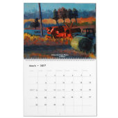 Calendrier tableaux originaux, objets de collection (Mar 2027)
