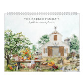 Calendrier Tâches mensuelles illustrées (Protection)