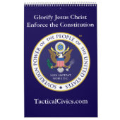 Calendrier Tactical Civics™ 2025 (Protection)