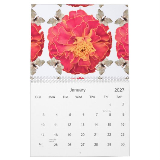 Calendrier Tagete-ByRino (Jan 2027)