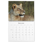 Calendrier Taille énorme de 2011 animaux africains de (Mar 2026)