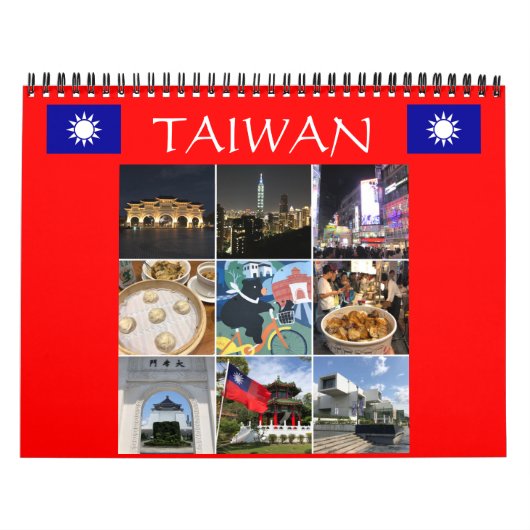 Calendrier Taïwan 2026 (Protection)