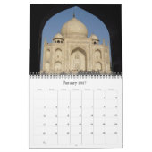 Calendrier Taj Mahal 2027 (Jan 2027)