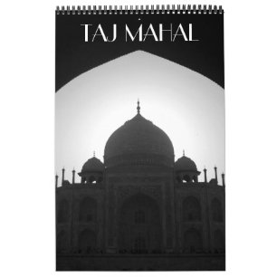 Calendrier taj mahal inde