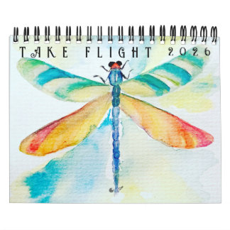 Calendrier Take Flight Two Page Calendar (12-month)