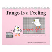 Calendrier Tango est un sentiment (Protection)