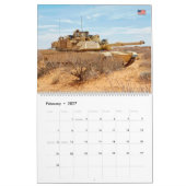 Calendrier TANK DE BATAILLE - M1 Abrams (Feb 2027)
