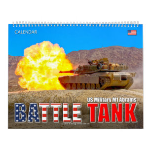 Calendrier TANK DE BATAILLE - M1 Abrams