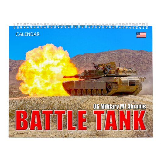 Calendrier TANK DE BATAILLE - M1 Abrams (Protection)