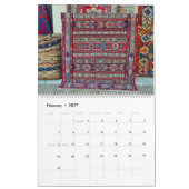 Calendrier Tapis turcs de 12 mois (Feb 2027)