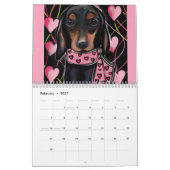 Calendrier Teckel (Feb 2027)
