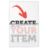 Calendrier Téléchargement fait sur commande de (Feb 2027)