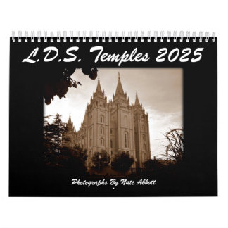 Calendrier Temples LDS 2016