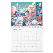 Calendrier Terre de rêve lunaire (Jan 2027)