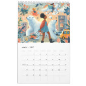 Calendrier Terre de rêve lunaire (Mar 2027)