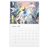 Calendrier Terre de rêve lunaire (Feb 2027)
