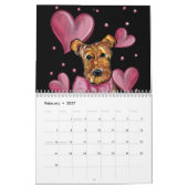 CALENDRIER TERRIER AIREDALE 2026 (Feb 2027)