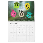 Calendrier Têtes vaudou ~ Marais (Feb 2027)