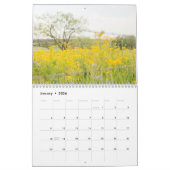 Calendrier Texas Hill Country Photo Décor de la maison (Jan 2026)