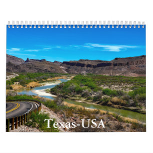 Calendrier Texas-USA