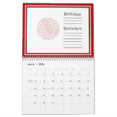 Calendrier Texte du drapeau mexicain VIVA MEJICO (Mar 2026)