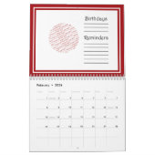 Calendrier Texte du drapeau mexicain VIVA MEJICO (Feb 2026)