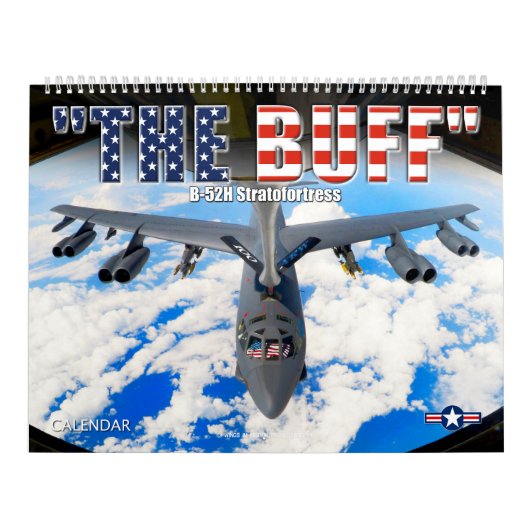 Calendrier "THE BUFF" - Stratoforteresse B-52H (Protection)