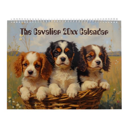 Calendrier The Cavalier 12 Month Calendar (Protection)