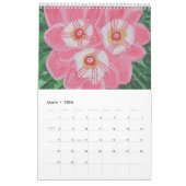 Calendrier The Flower Year Calendar  (Mar 2026)